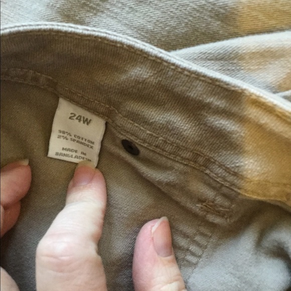 Stretch Khaki Jeans - Picture 3 of 4